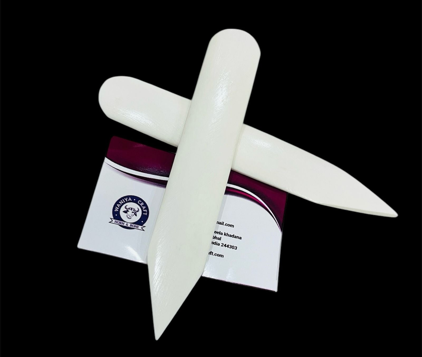 White Bone Folders - Waniya Craft