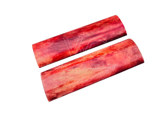 Dyed Brown Bone scalss - Waniya Craft