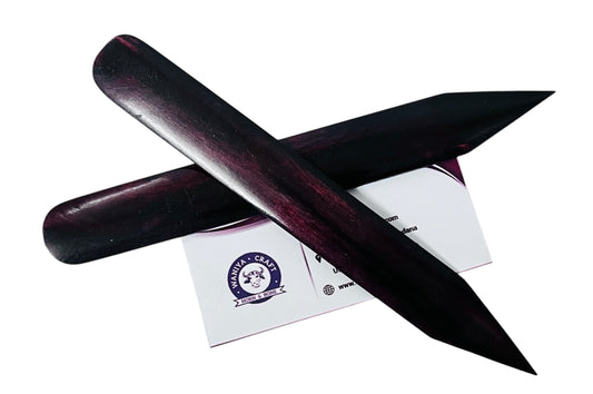 Dark  Brown Dyed Bone Folder - Waniya Craft