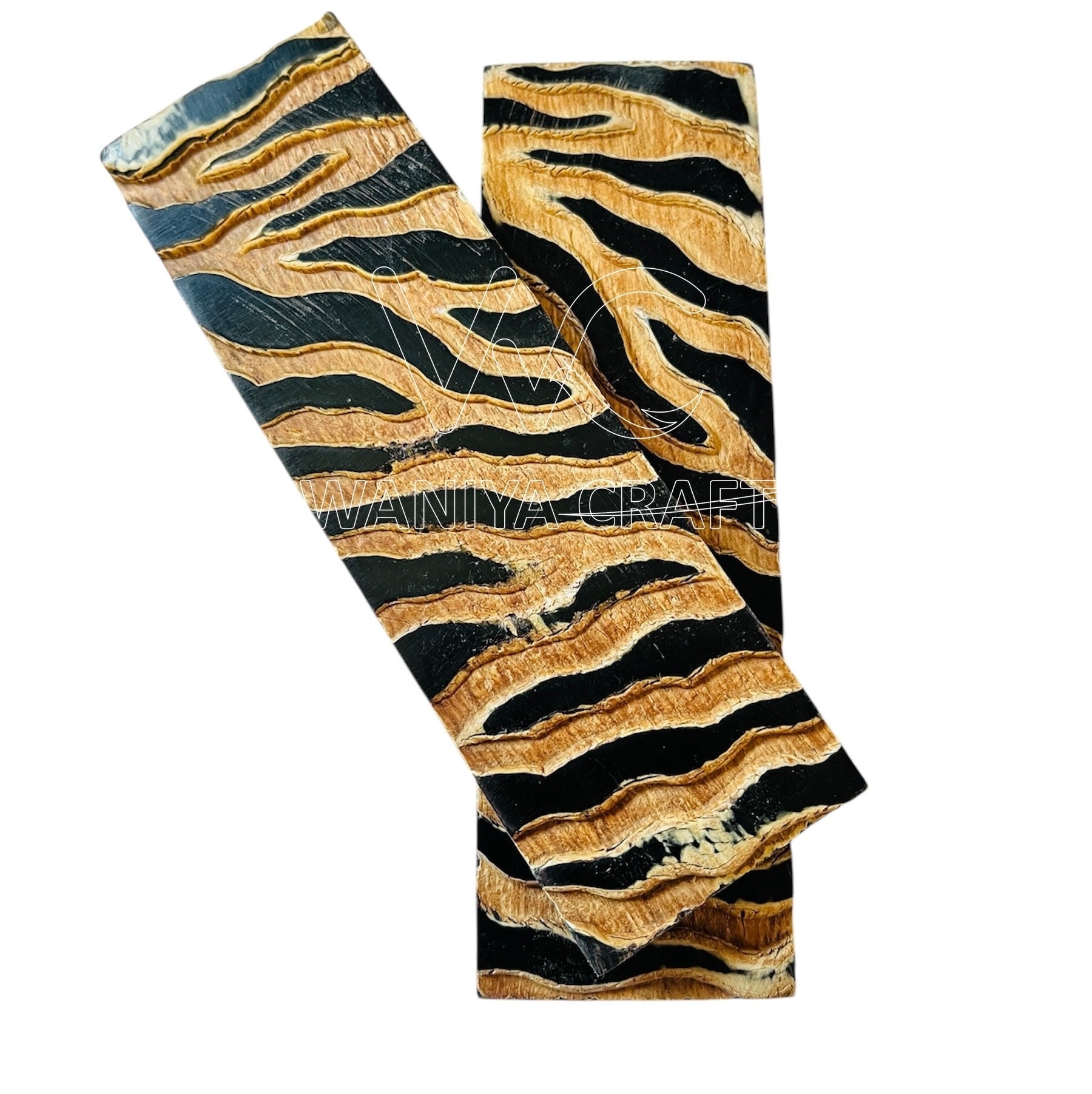 Buffalo Horn Burnt lion Skin Scales - Waniya Craft