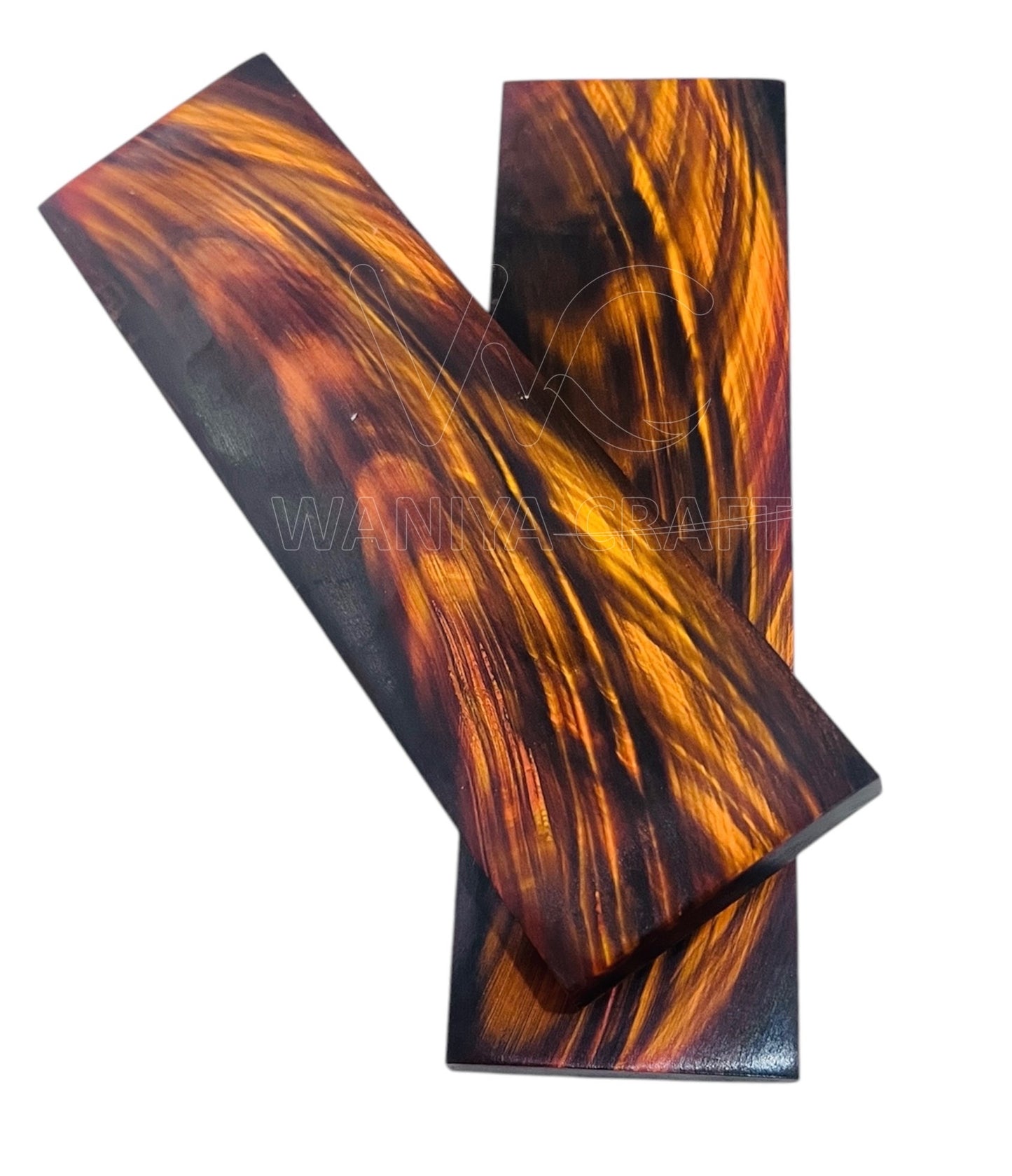 Buffalo Horn Golden Streaks Scales - Waniya Craft