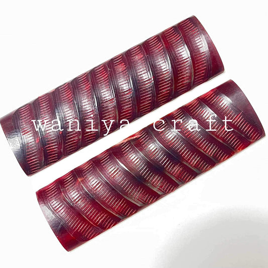 Buffalo Horn  impala knife scales - Waniya Craft