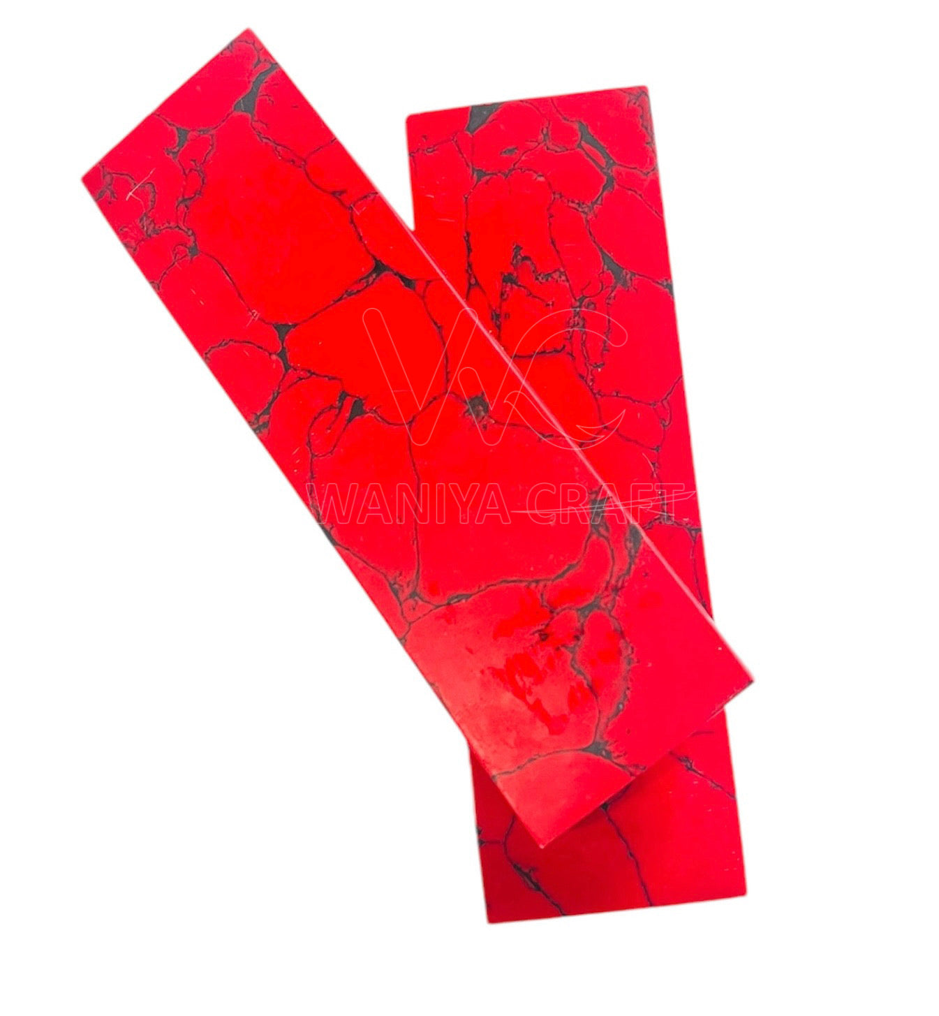 Stone Marble Scales  Red web - Waniya Craft