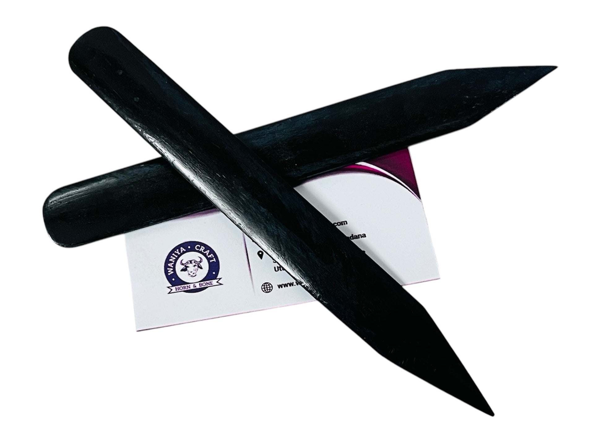 Black Shades Dyed Bone folders - Waniya Craft