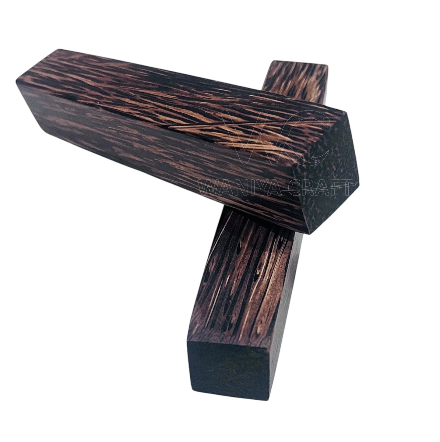 Black Palm wood pen Blanks - Waniya Craft