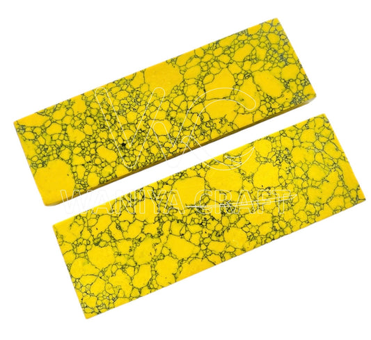 Stone Marble Scalss Yellow web - Waniya Craft