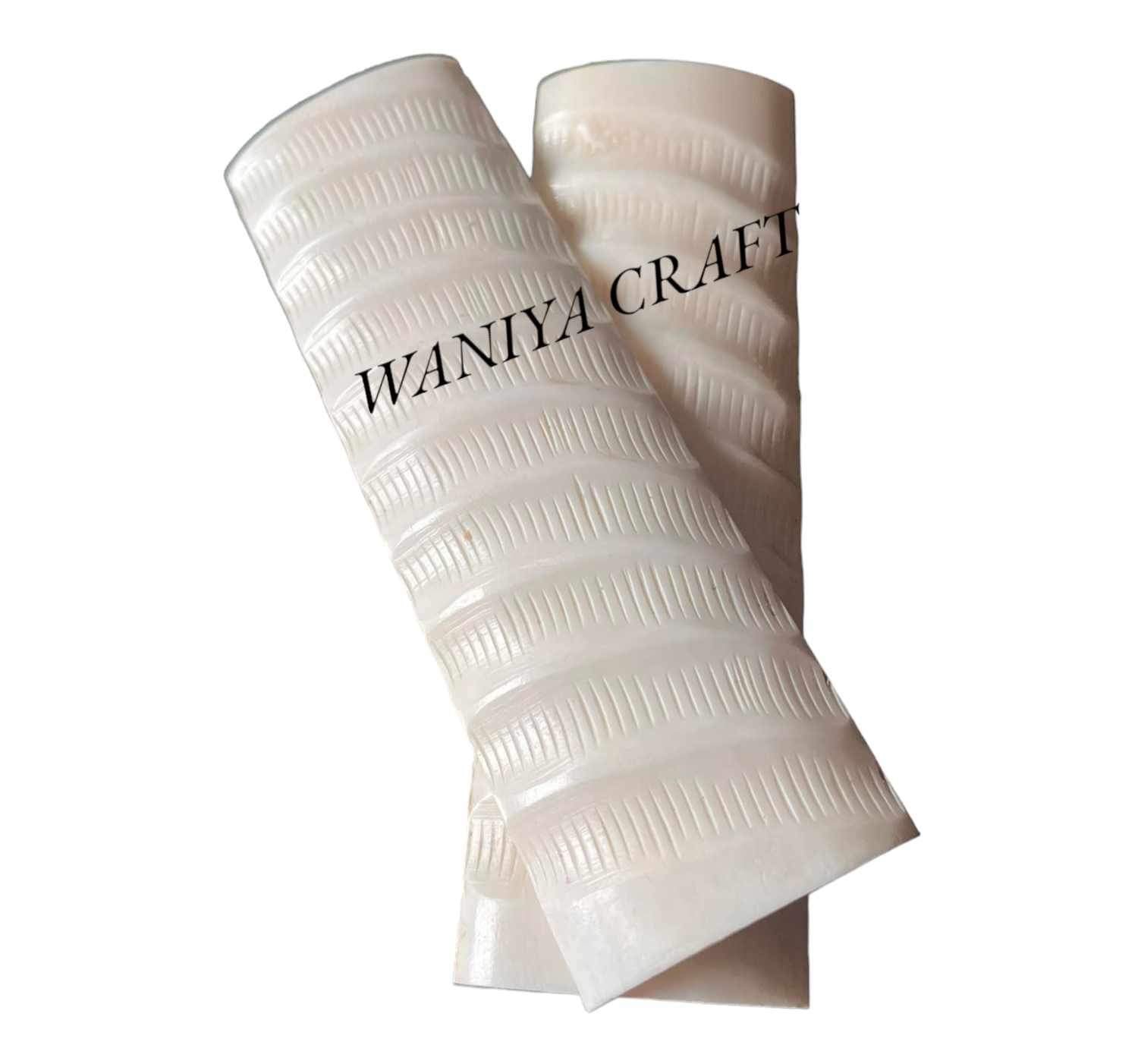 White impala Bone scales - Waniya Craft