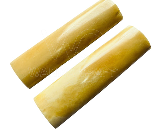 Natural Camel Bone knife scales - Waniya Craft
