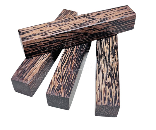 Black Palm wood pen Blanks - Waniya Craft