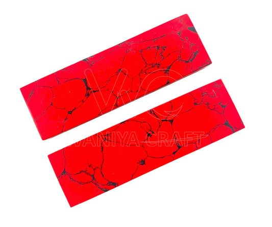 Stone Marble Scales  Red web - Waniya Craft