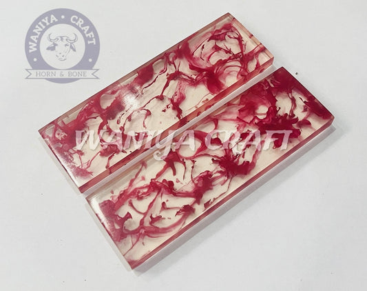 Acrylic Resin Red Peral scales - Waniya Craft