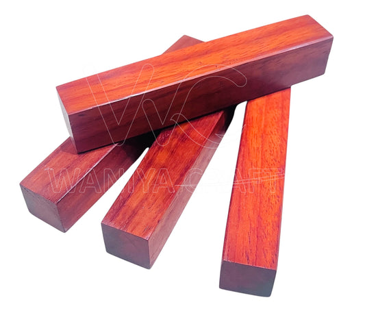 Red wood pen Blanks - Waniya Craft