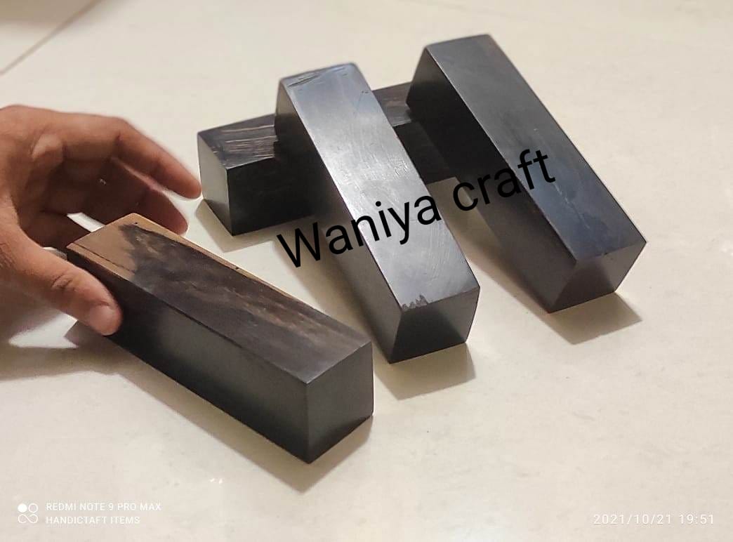 STABILIZED EBONY WOOD BLOCKS - Waniya Craft