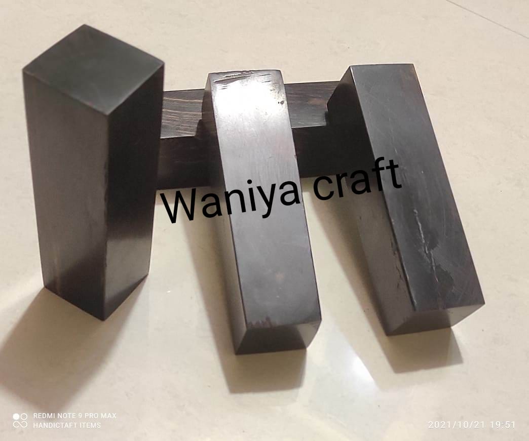 STABILIZED EBONY WOOD BLOCKS - Waniya Craft