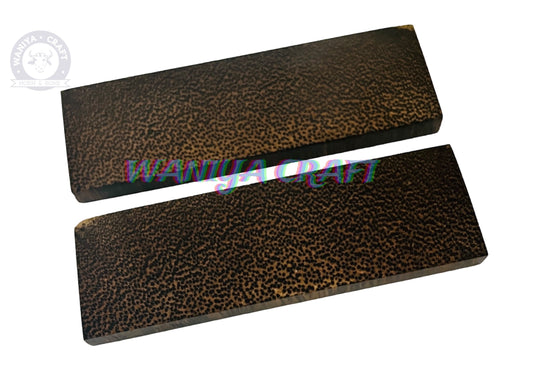 Black palm x-cut scales - Waniya Craft